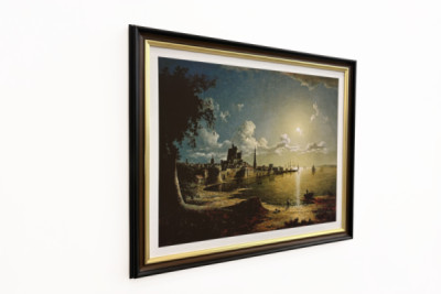 Moonlight Scene, Southampton, 1820