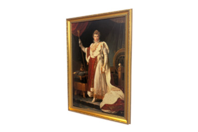 Napoleon v korunovačním rouchu, kolem roku 1804