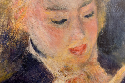 Dívka čtoucí, 1874 - Pierre-Auguste Renoir