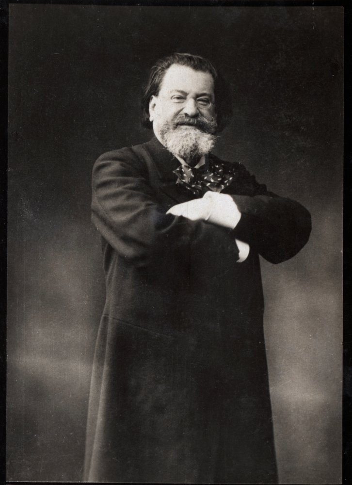 Portrét Edouarda Drumonta (1844-1917), francouzského novináře. od French Photographer