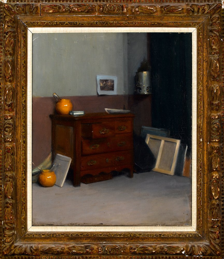 Dva malé hrnce (The Yellow Pots) kolem roku 1889 od Albert de Belleroche
