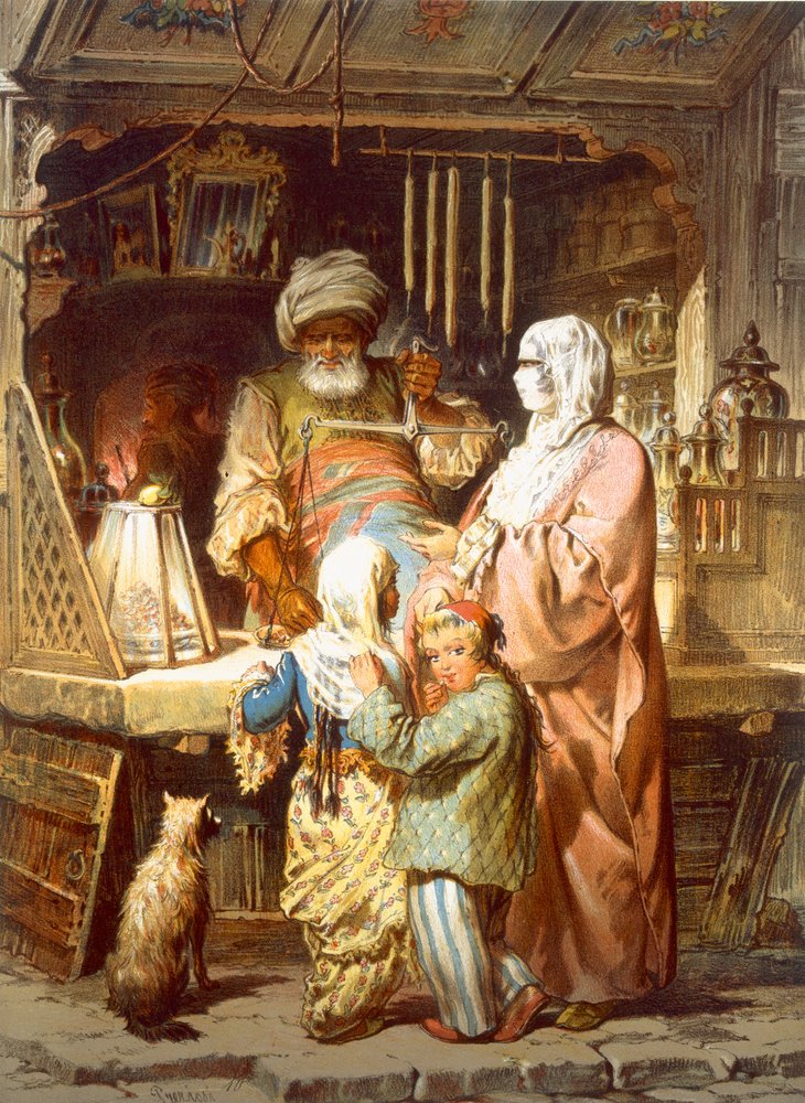 Sweetseller, 1865 od Amadeo Preziosi