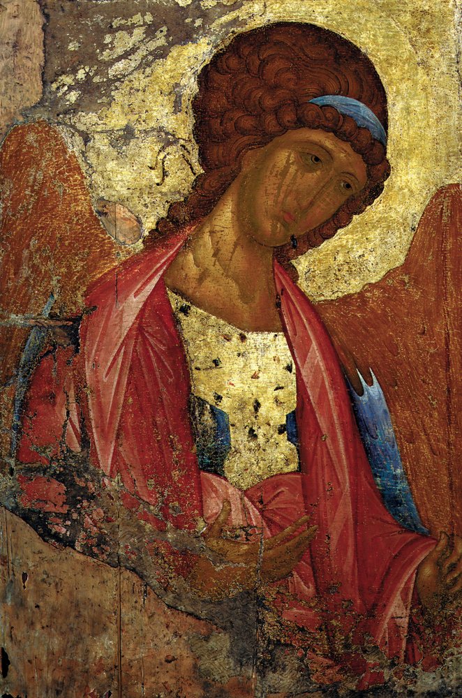 Svatý archanděl Michael, kolem roku 1410 od Andrei Rublev