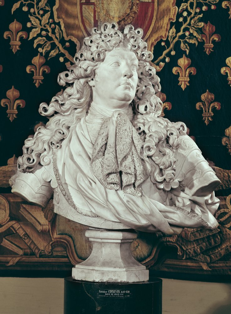 Busta Ludvíka XIV. (1638-1715), 1686 od Antoine Coysevox