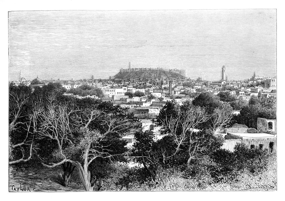 Aleppo, Sýrie, 1895. od Armand Kohl