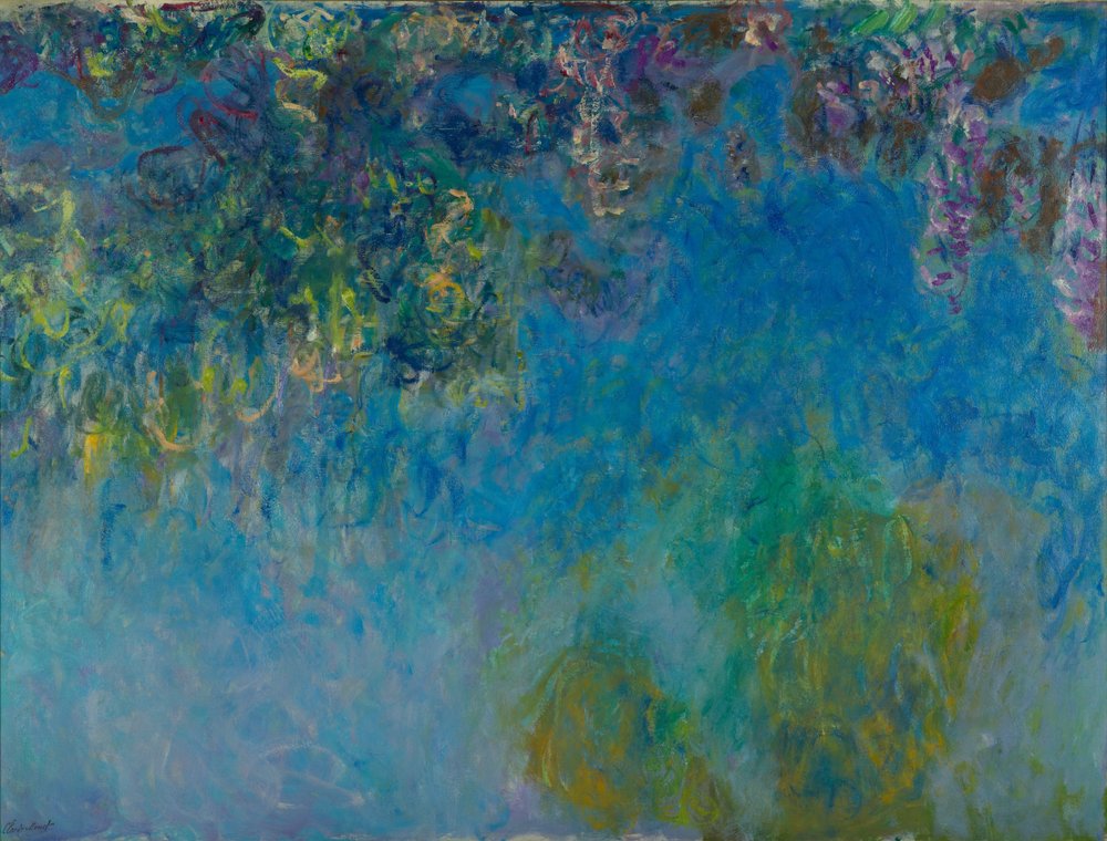 Wisteria od Claude Monet