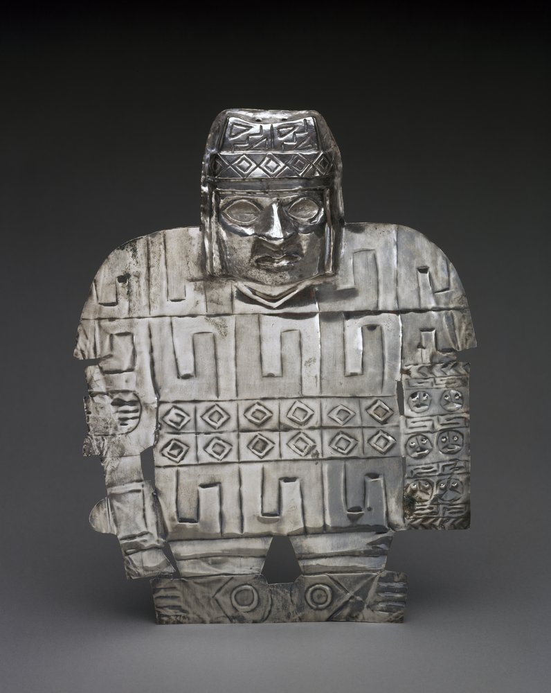 Warrior, 650-900 n. l. (tlučené, řezané a pronásledované stříbro) od Culture Wari