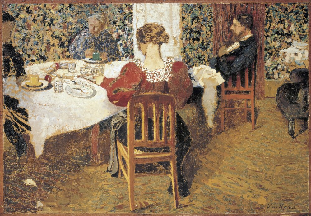 U stolu (Le Dejeuner) Vuillard, Edouard (1868-1940) od Edouard Vuillard