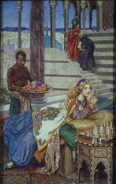 Spravedlivá Enid od Eleanor Fortescue-Brickdale