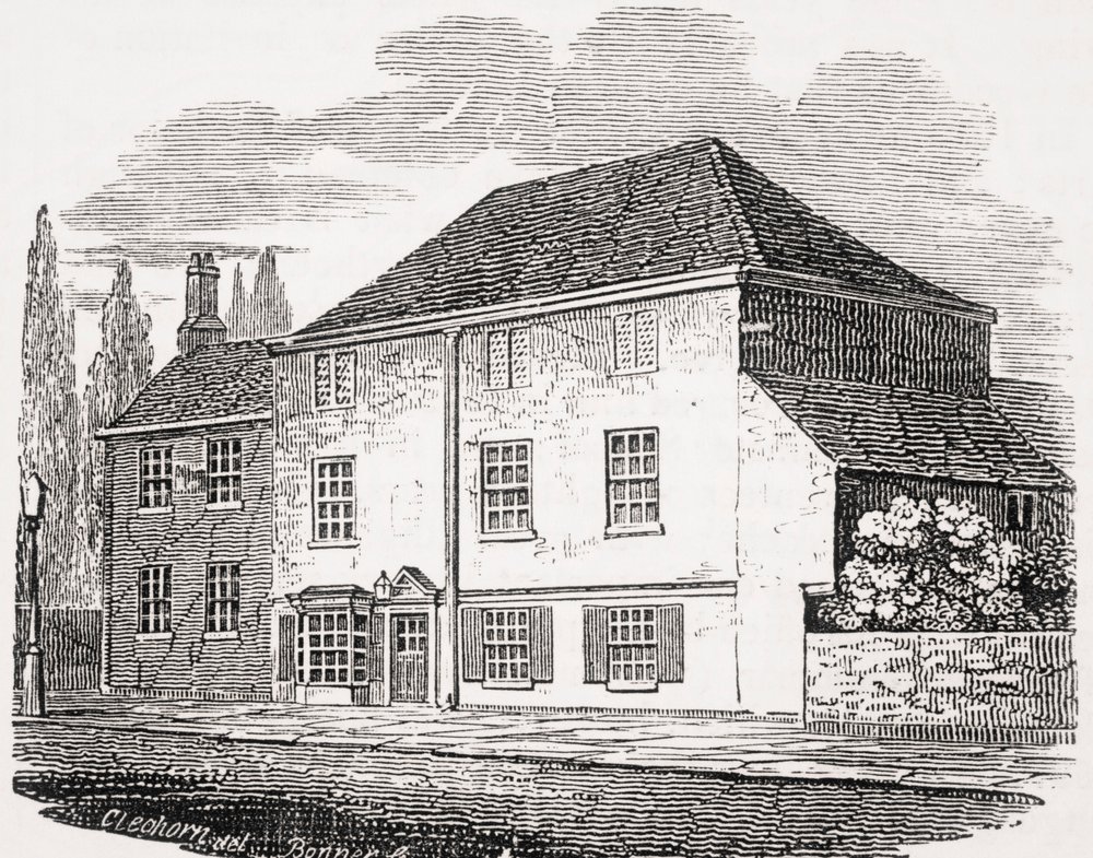 Krytý býk, Islington, z knihy 