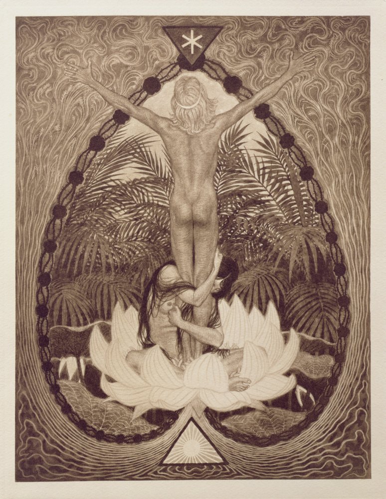 Povznášející (litho) od Fidus