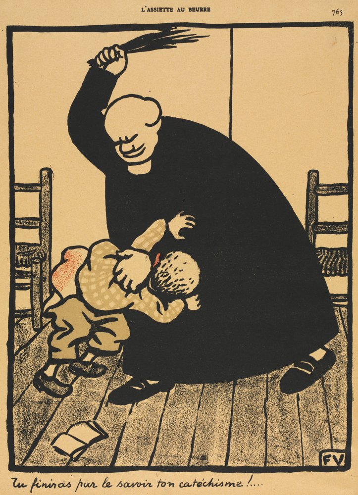 Zločiny a tresty VIII, 765: Naučíte se... od Félix Vallotton