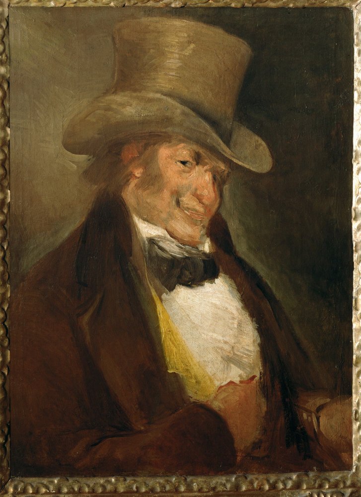 Goya y Lucientes, autoportrét (olej na plátně) od Francisco Jose de Goya y Lucientes