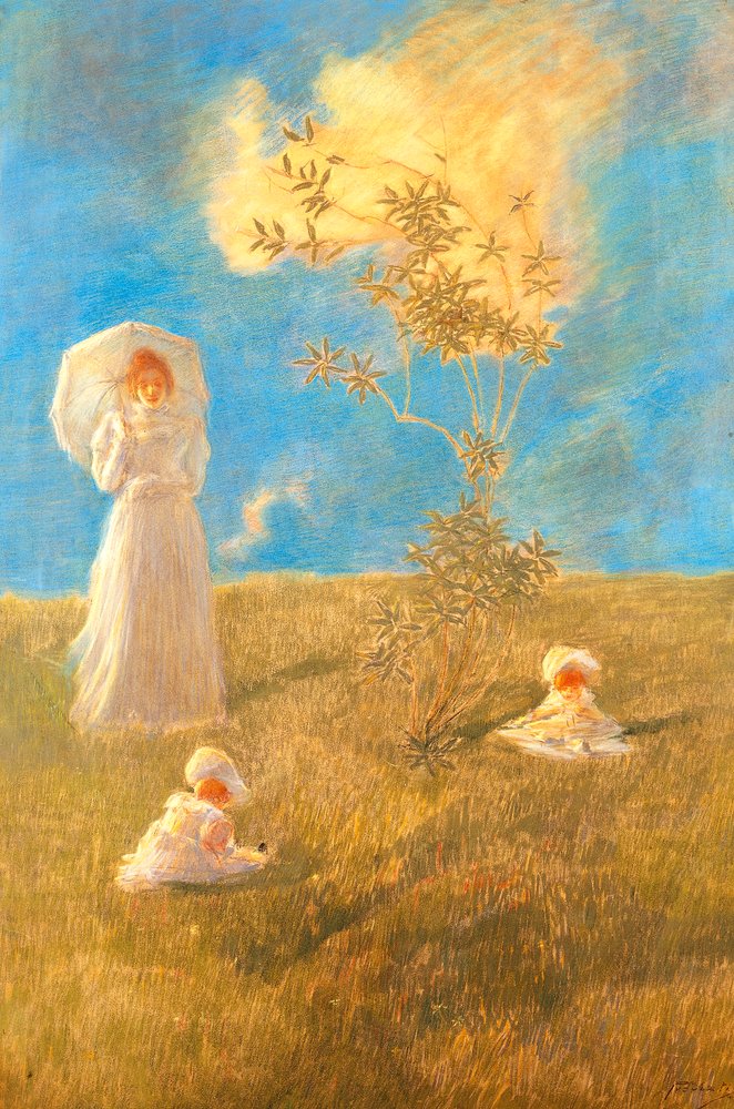 Tichý, Gaetano Previati (1852-1920) od Gaetano Previati