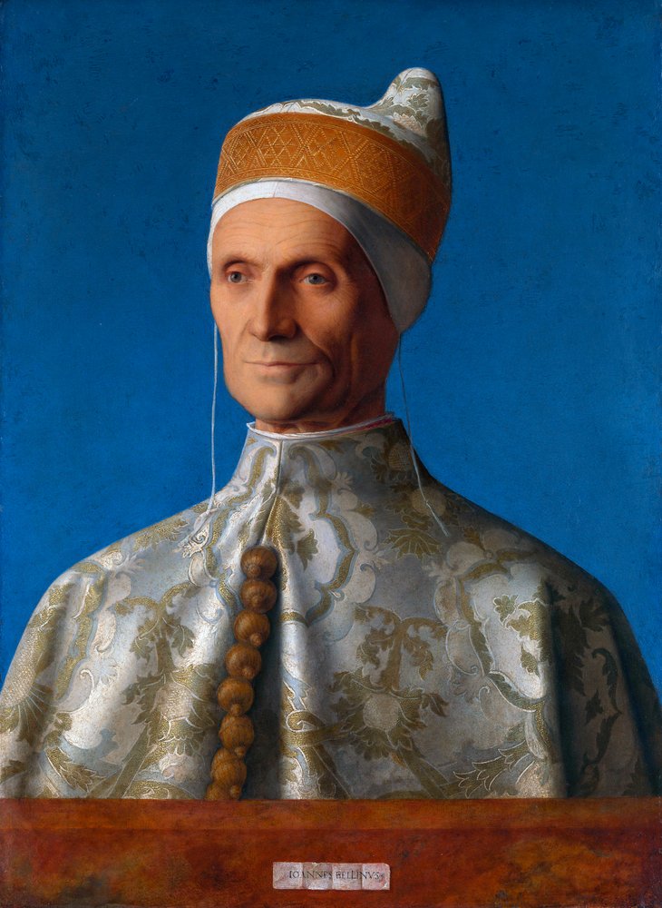 Dóže Leonardo Loredan, 1502 od Giovanni Bellini