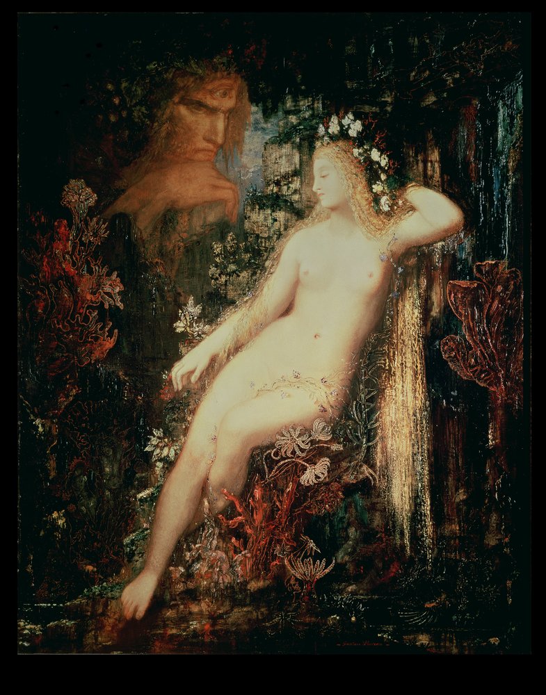 Galateia, 1880-81 od Gustave Moreau