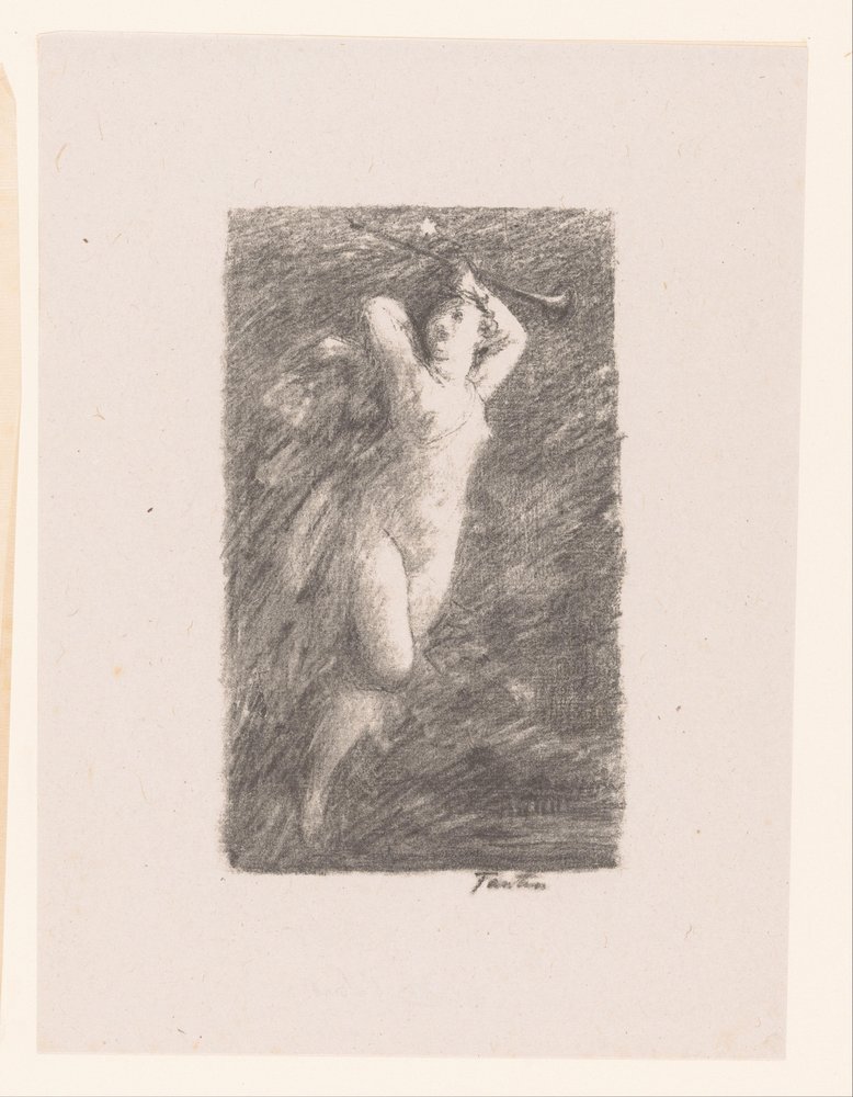 faam Sláva od Ignace Henri Jean Fantin-Latour