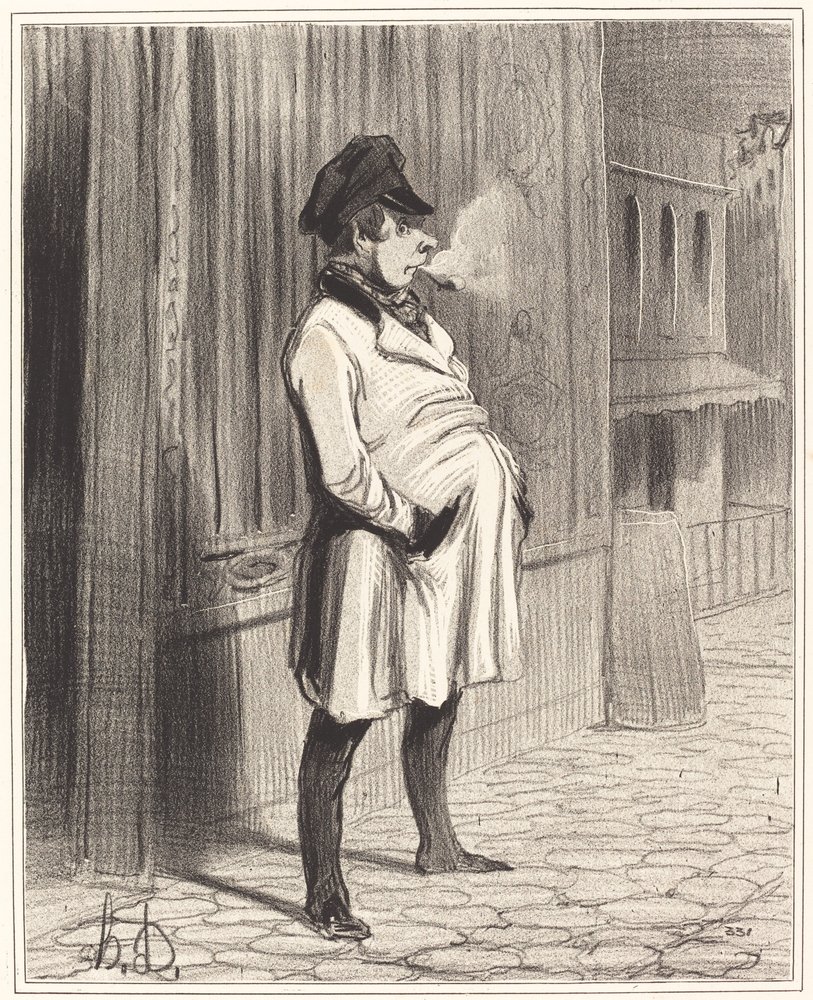 Clicker od Honoré Daumier
