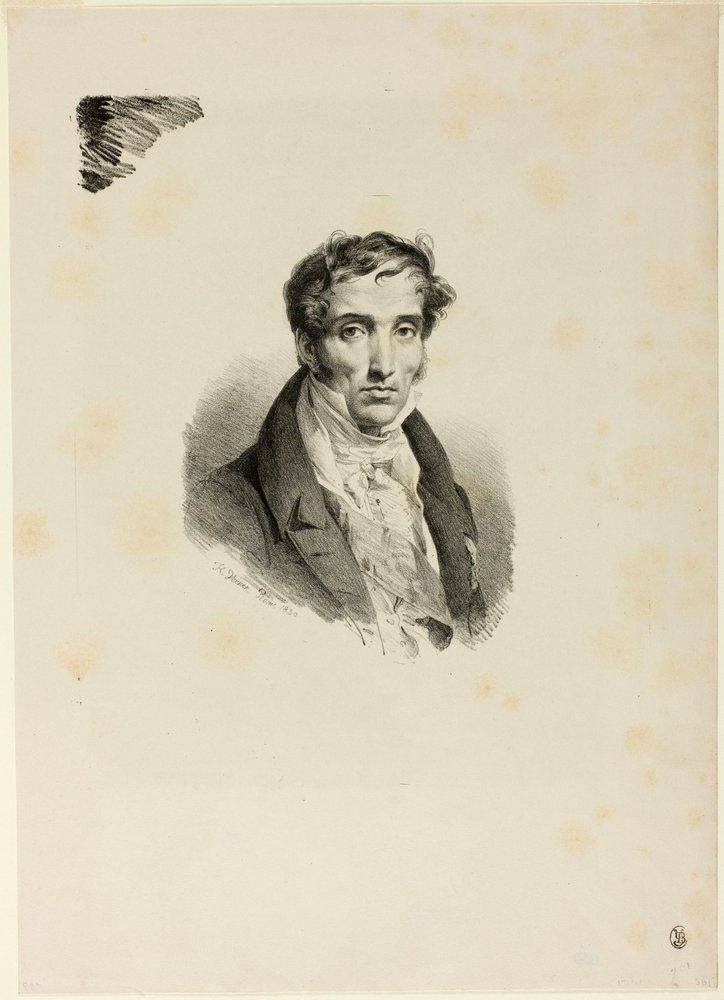 Portrét Pierra Guerina od Horace Vernet