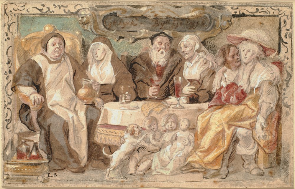 To se mi líbí (Gelyck By Gelyck) od Jacob Jordaens