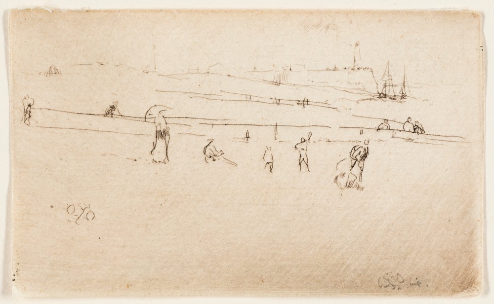 Dieppe od James McNeill Whistler