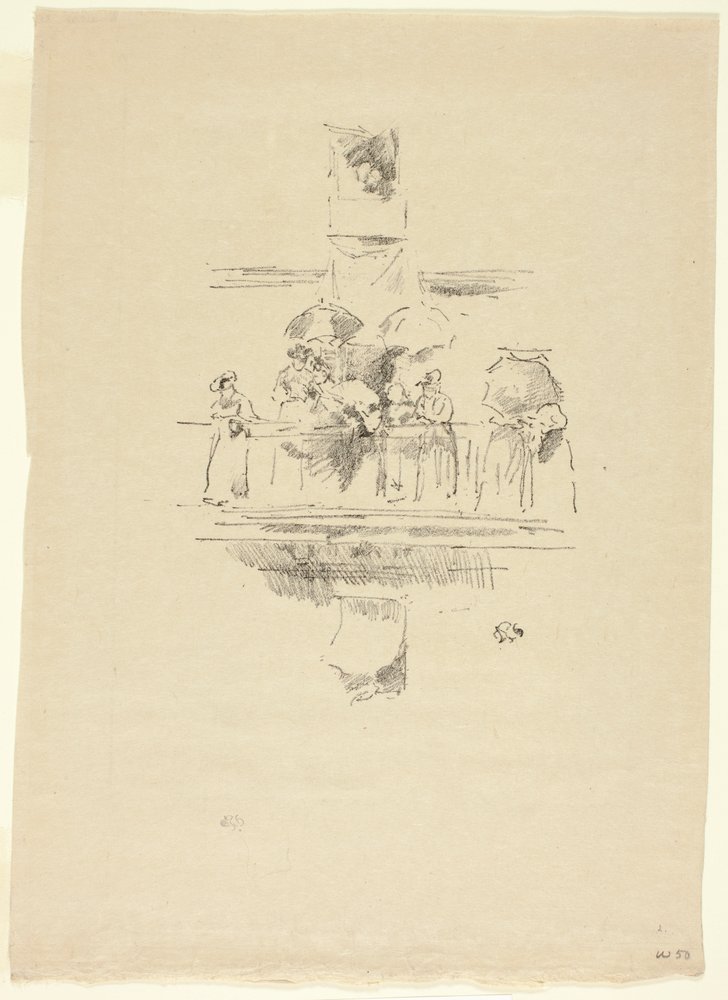 Malý Balkon od James McNeill Whistler