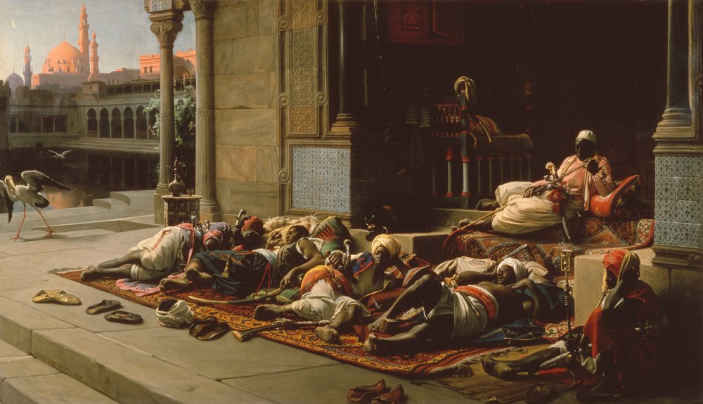 Brána harému, suvenýr z Káhiry od Jean Jules Antoine Lecomte du Nouy