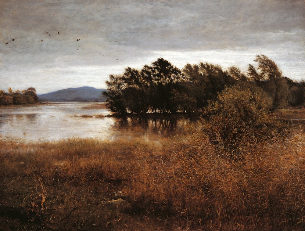 Chladný říjen, 1870 od John Everett Millais