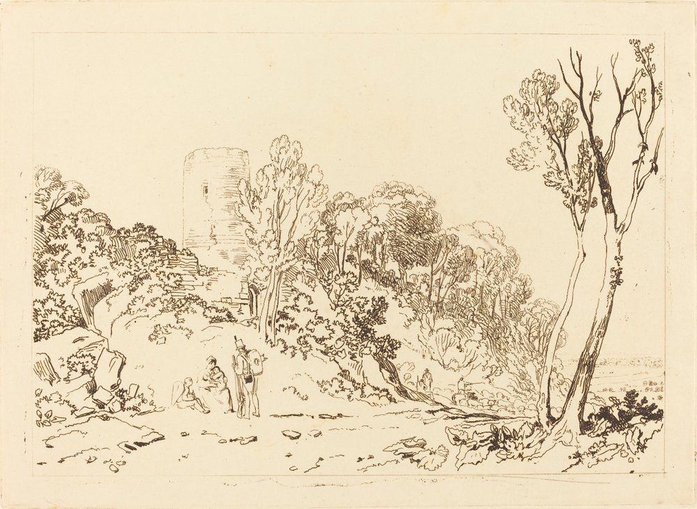 Winchelsea, Sussex od Joseph Mallord William Turner
