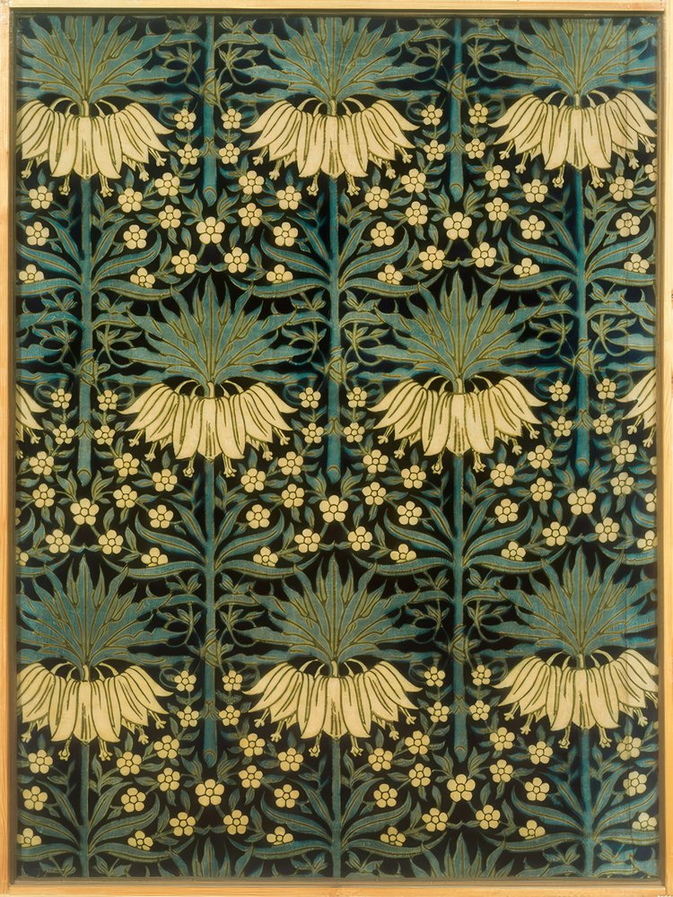 L. P. Butterfield, textil s květinovým vzorem od Lindsay Philip Butterfield