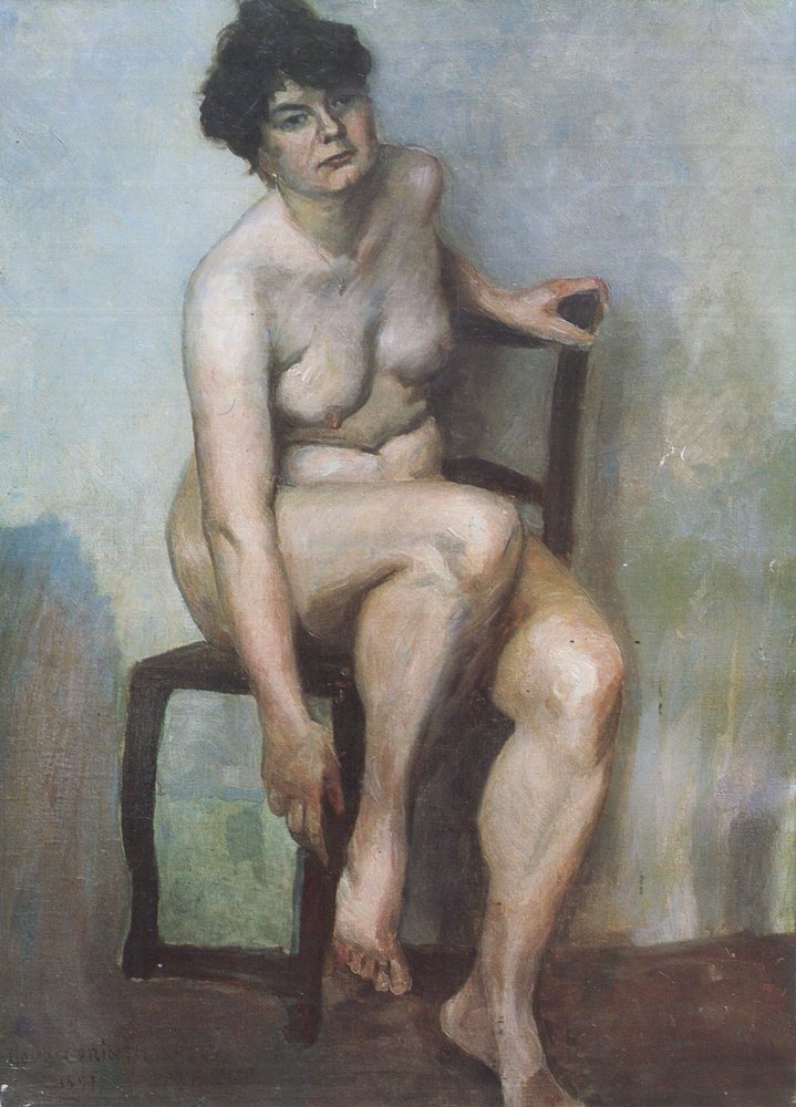 Ženský akt od Lovis Corinth