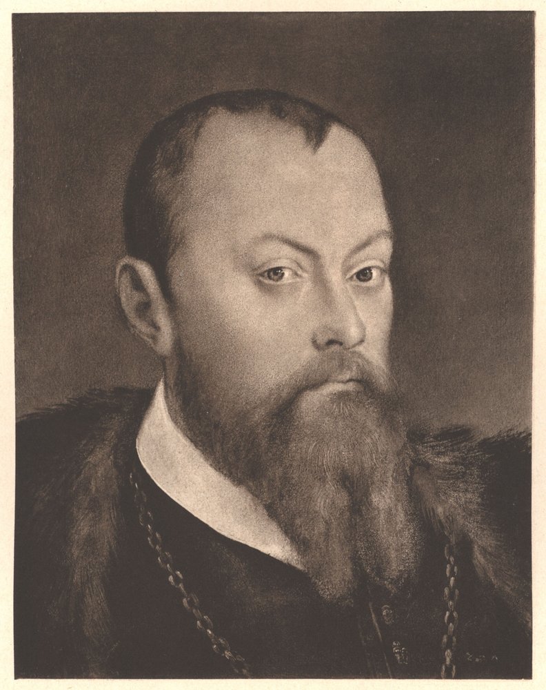 Moritz, kurfiřt saský (1521-1553) Moritz, kurfiřt saský od Lucas Cranach the Younger