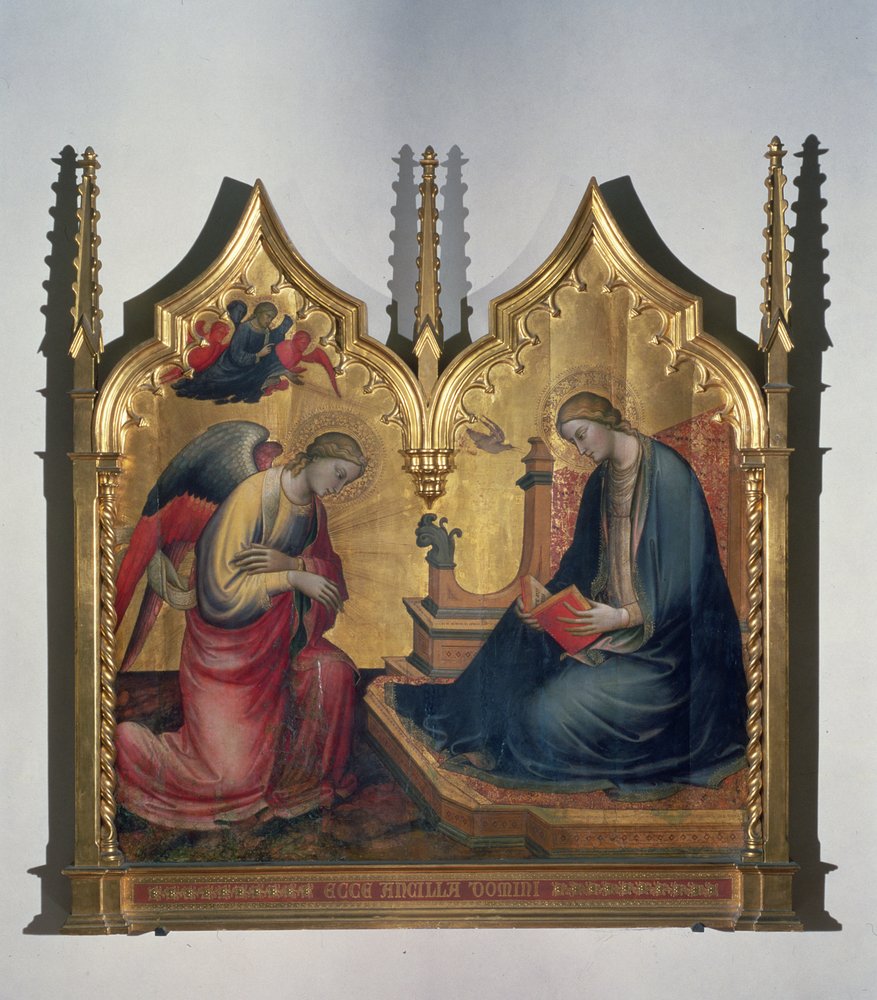 Oznámení (tempera na panelu) od Mariotto di Nardo