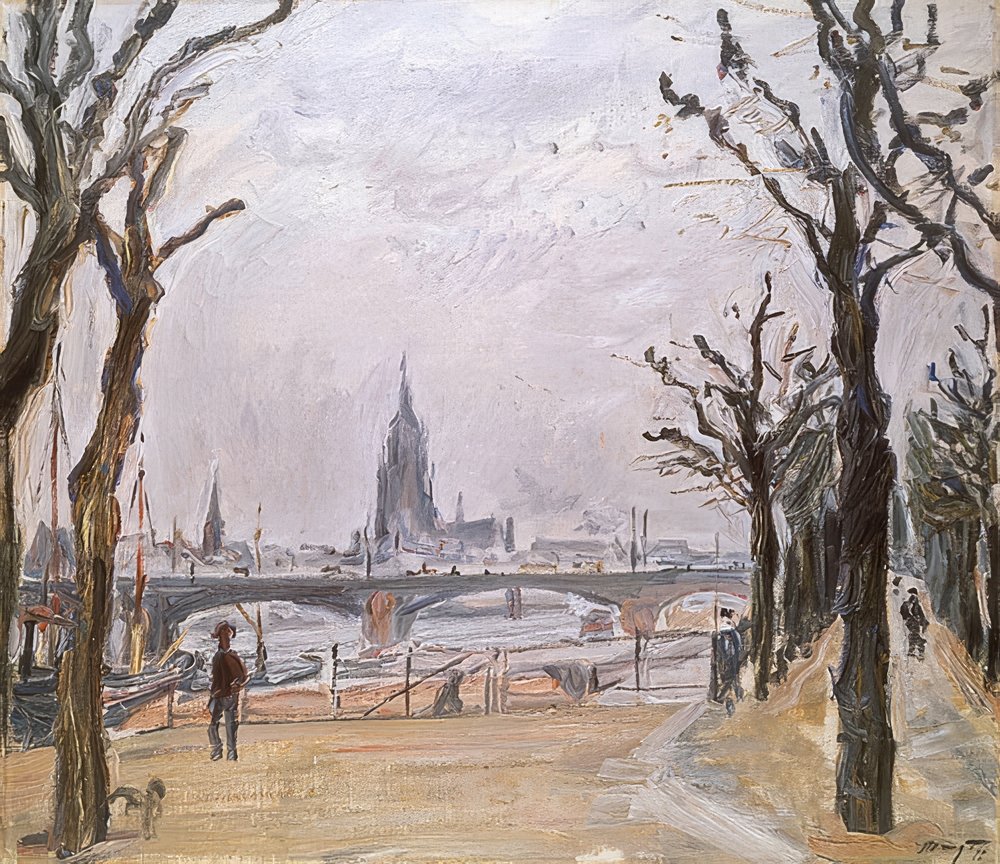 Pohled na Frankfurt. 1911 od Max Slevogt