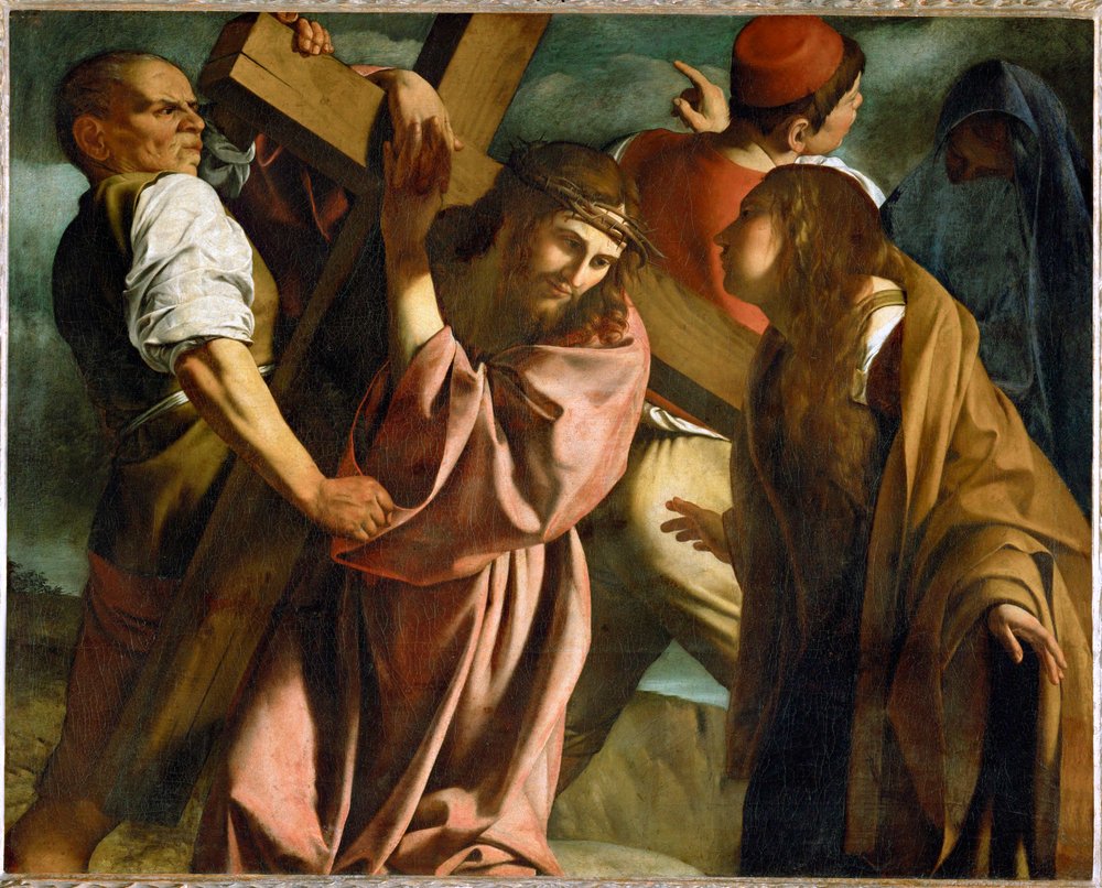 Nesení kříže (malba na plátně) od Michelangelo Merisi da Caravaggio