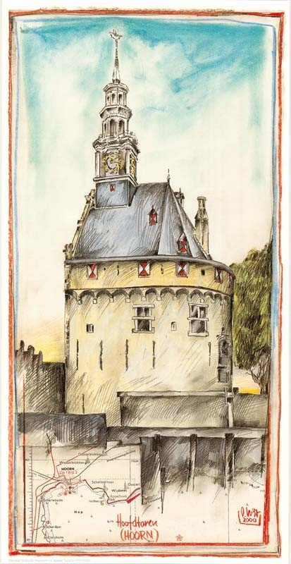 Hoofdtoren (Hoorn), Nizozemsko od Ole West