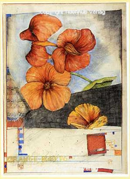 Oranžová - Červený den od Ole West