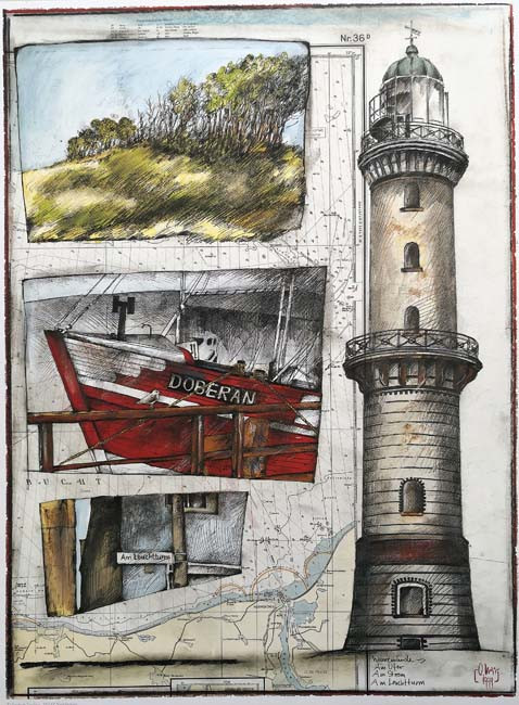 Warnemünde, malé od Ole West