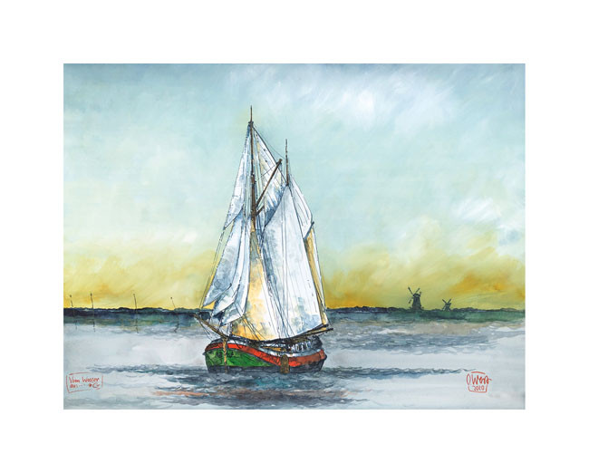Z vody - Greetsiel od Ole West