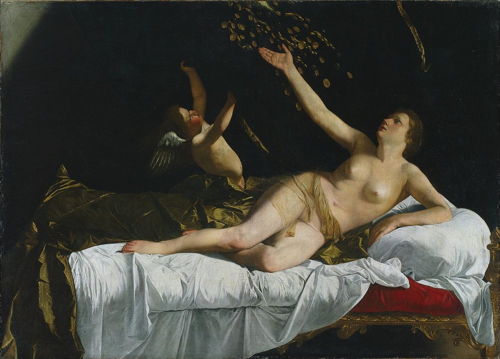 Danaë od Orazio Gentileschi