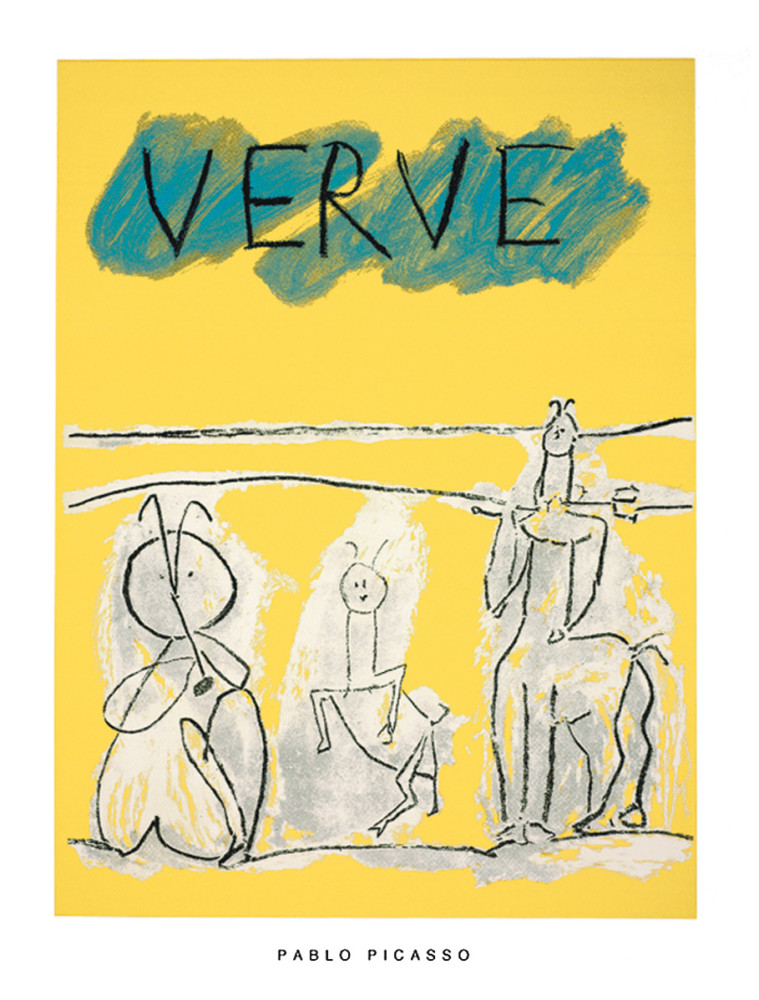 Obálka pro časopis Verve, 1951 od Pablo Picasso