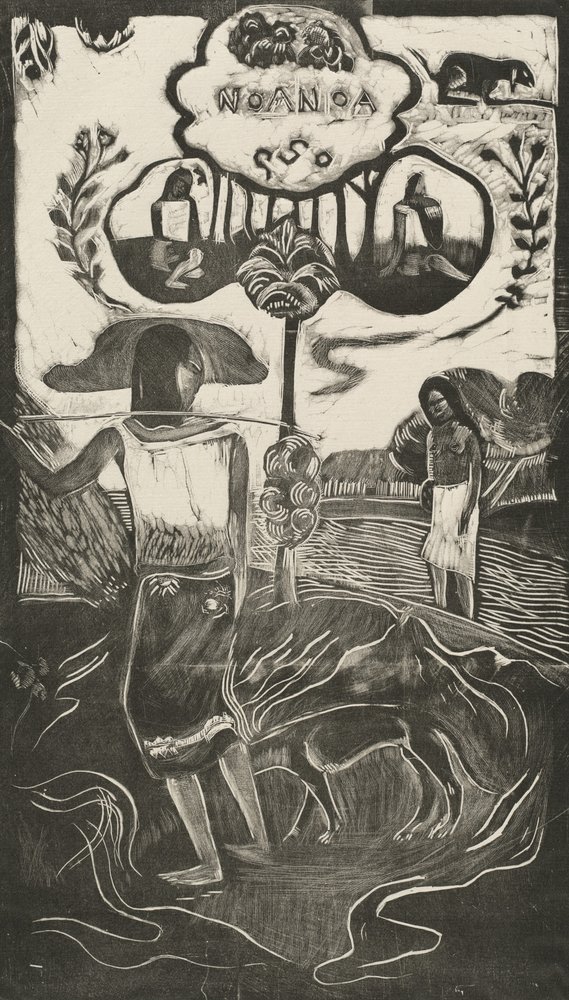 Noa Noa Voňavá, Voňavá, 18941895. od Paul Gauguin