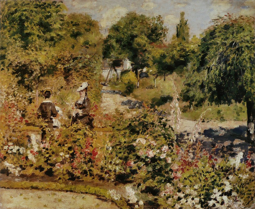 Zahrada ve Fontenay od Pierre-Auguste Renoir