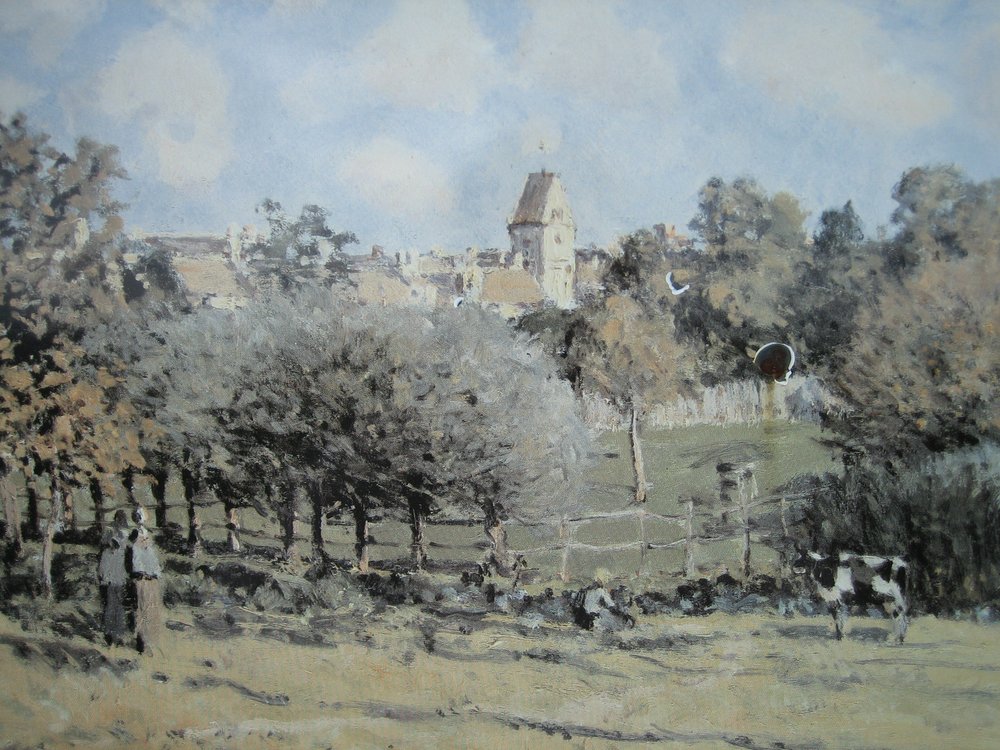 Kostel Noisy-le-Roi od Pierre-Auguste Renoir