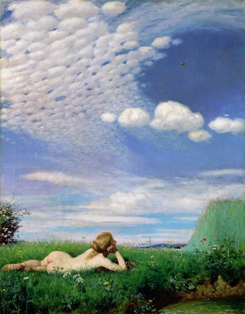 Skřivan, 1882 od Pál Szinyei Merse