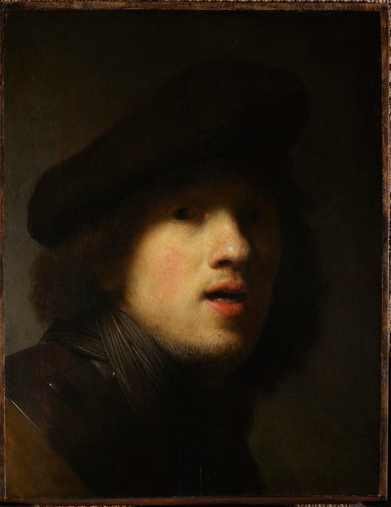 Autoportrét od Rembrandt van Rijn