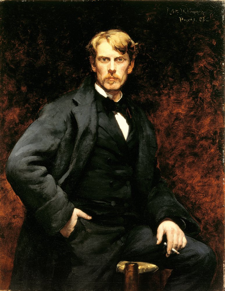 Portrét Johna Severina Conwaye (1852-1925) 1883 od Robert William Vonnoh