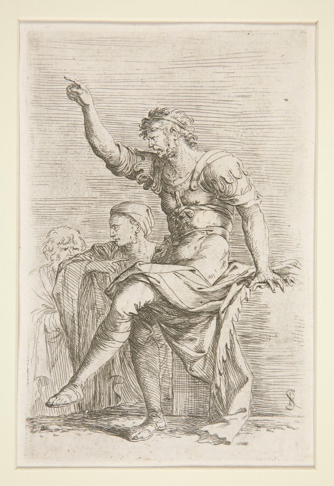 Rozmanitá figurka (Suita) od Salvator Rosa