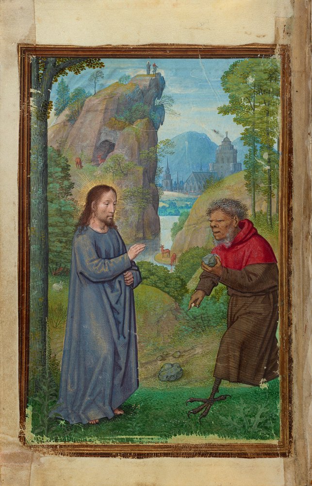 Die Versuchung Christi od Simon Bening