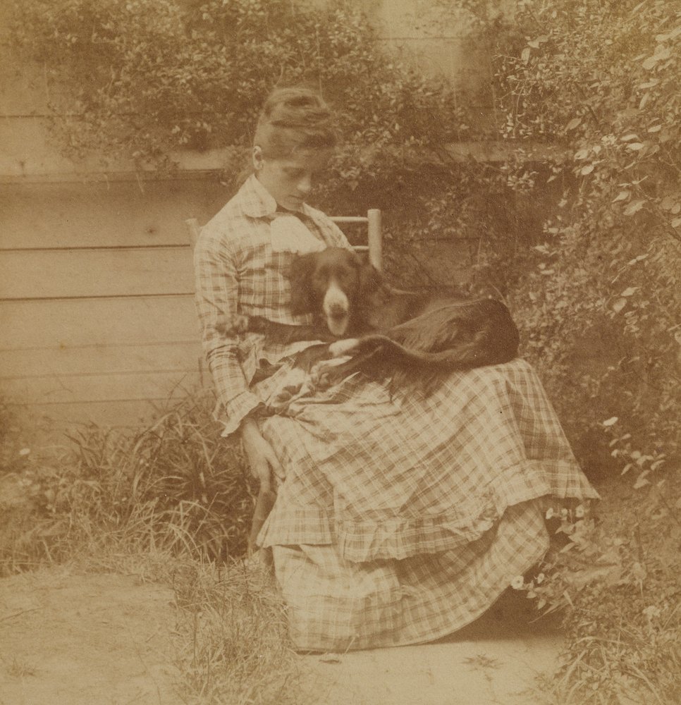 [Susan Macdowellová (později paní Thomas Eakinsová) se setrem] od Thomas Eakins